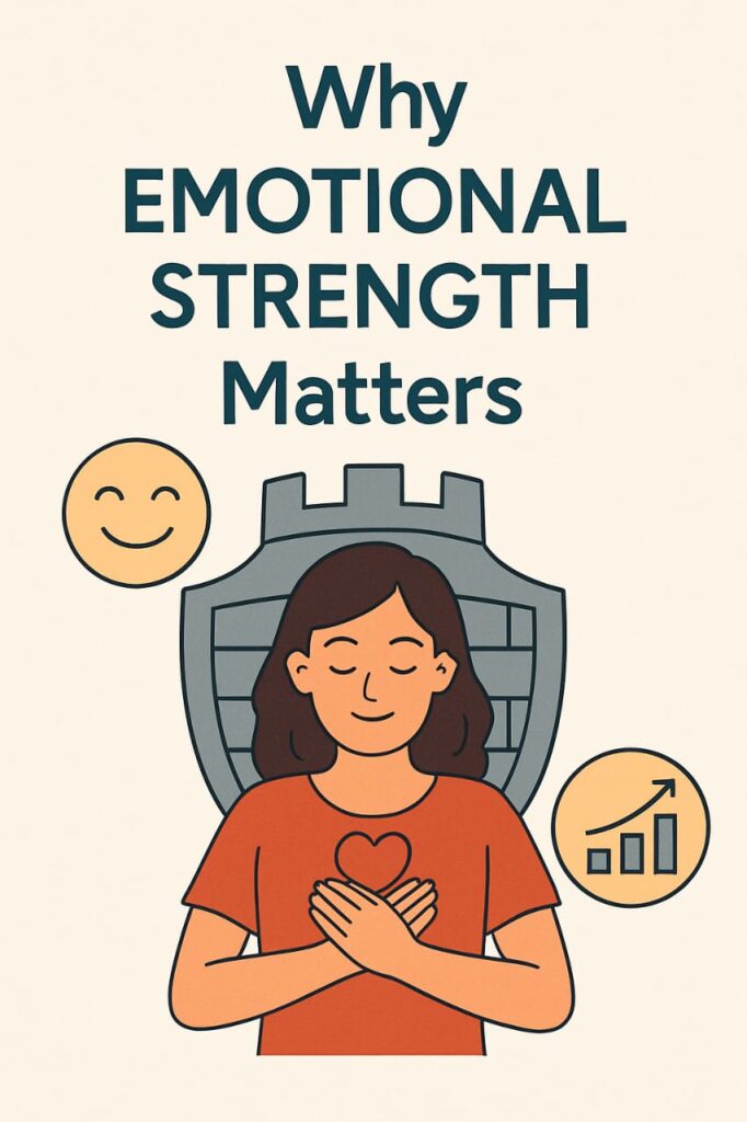 Smiling girl showing why emotional strength matters for mental wellness and happiness